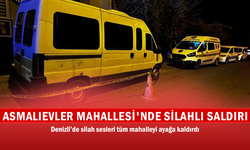 Denizli'de Asmalıevler Mahallesinde Silah Sesleri Yükseldi