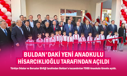 TOBB Başkanı Hisarcıklıoğlu Buldan'da Anaokulu Açılışında