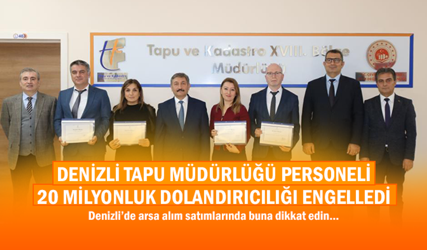 Memurun dikkati 20 milyonluk dolandırıcılığa geçit vermedi