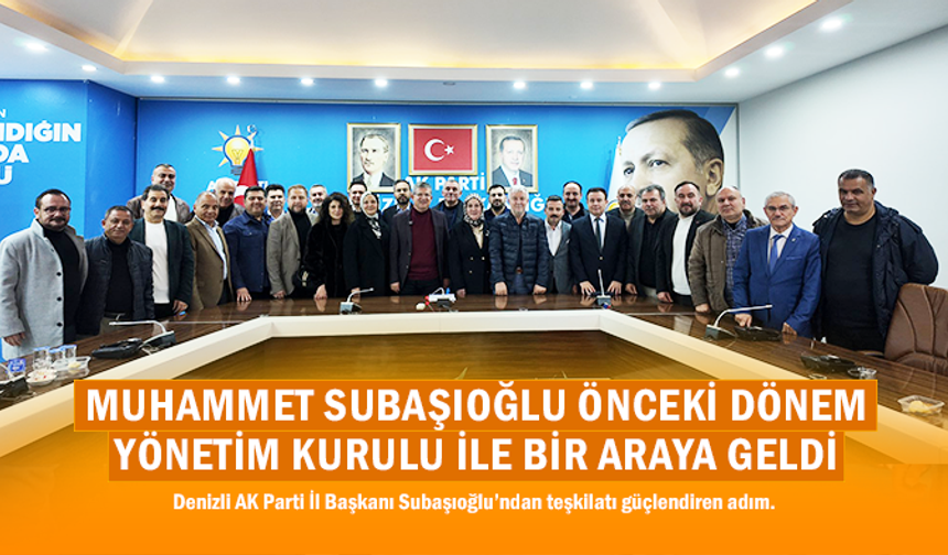 Muhammet Subaşıoğlu'ndan AK Parti İl Teşkilatını Güçlendiren Adım